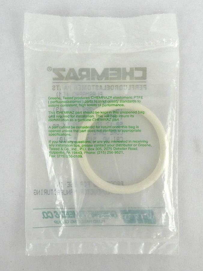 Used Chemraz Perfluoroelastomer Parts 9329-SC513 O-Ring Reseller Lot of 3 New Surplus
