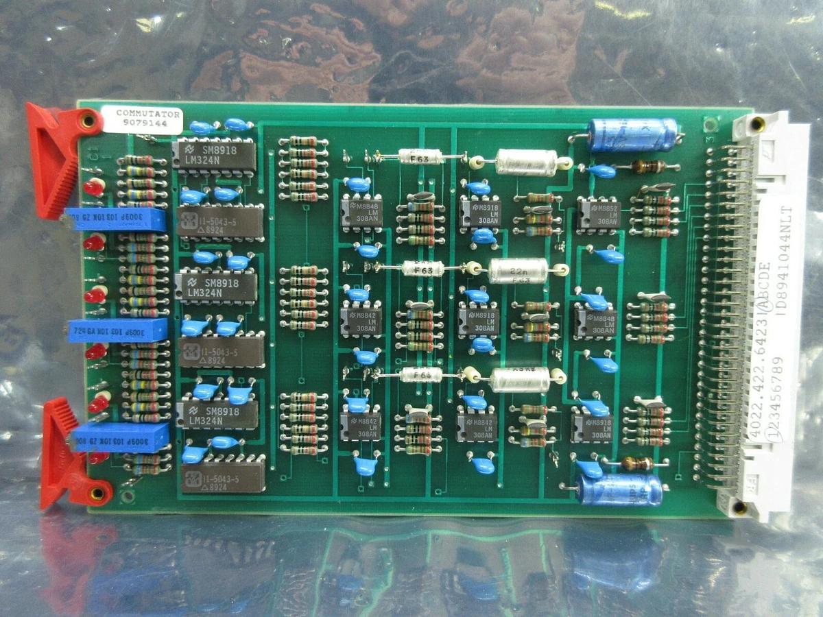 Used ASML 4022.422.6423 Commutator PCB Card PAS 5000/2500 Wafer Stepper System Used