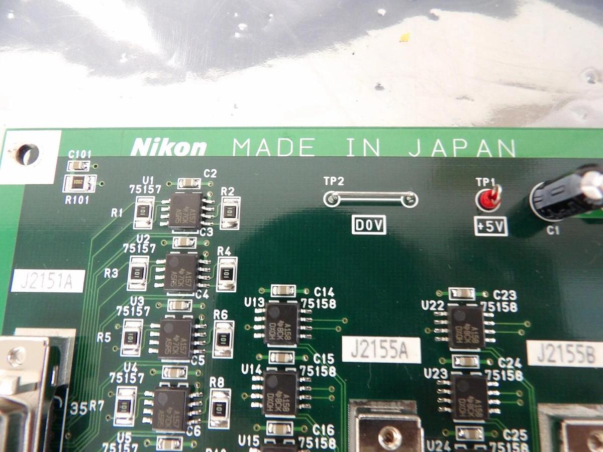 Used Nikon 4S018-214-1 Interface Board PCB LM I/F NSR Series Working Surplus
