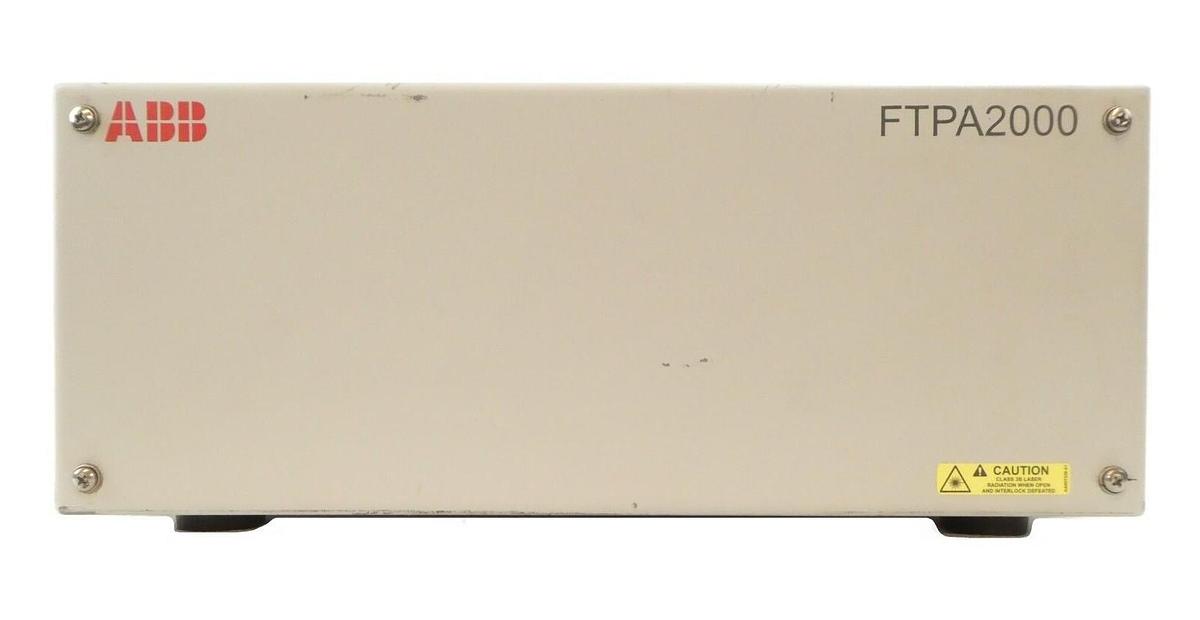 Used ABB FTPA2000-260 FT-NIR Fiber Optic Measurement Process Analyzer Unit Untested