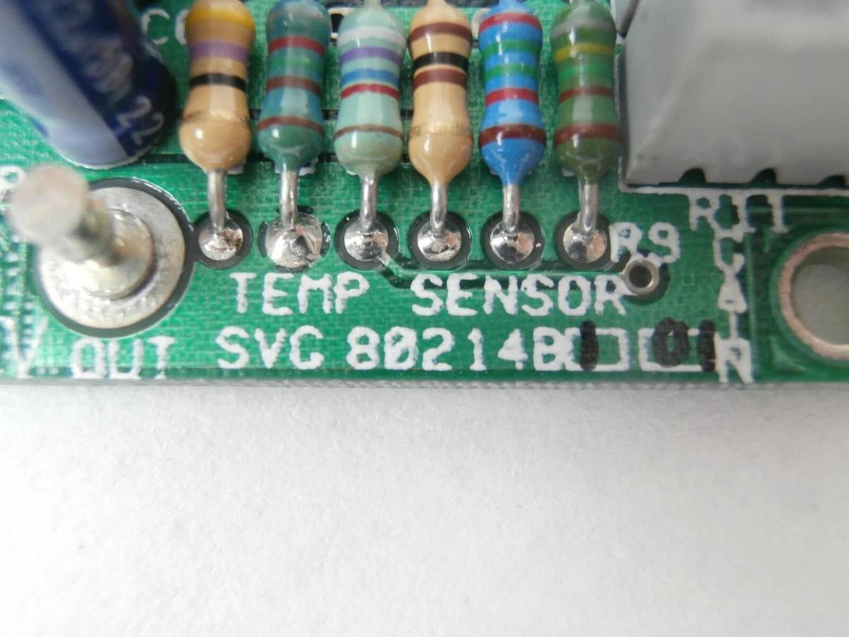 Used SVG Silicon Valley Group 80214B101 Temperature Sensor PCB 80214B 90S Working