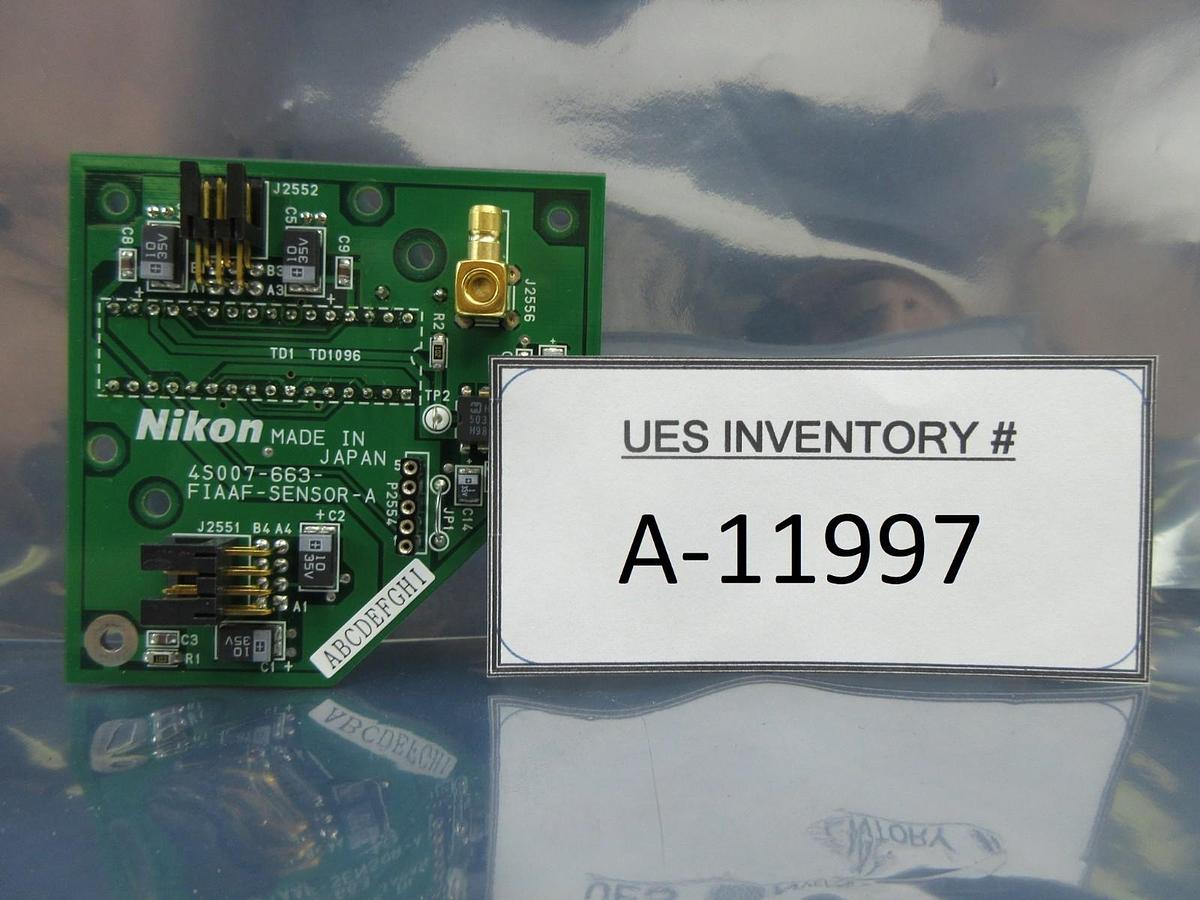 Used Nikon 4S007-663 FIAAF Sensor Board PCB FIAAF-SENSOR-A NSR-S204B Used Working
