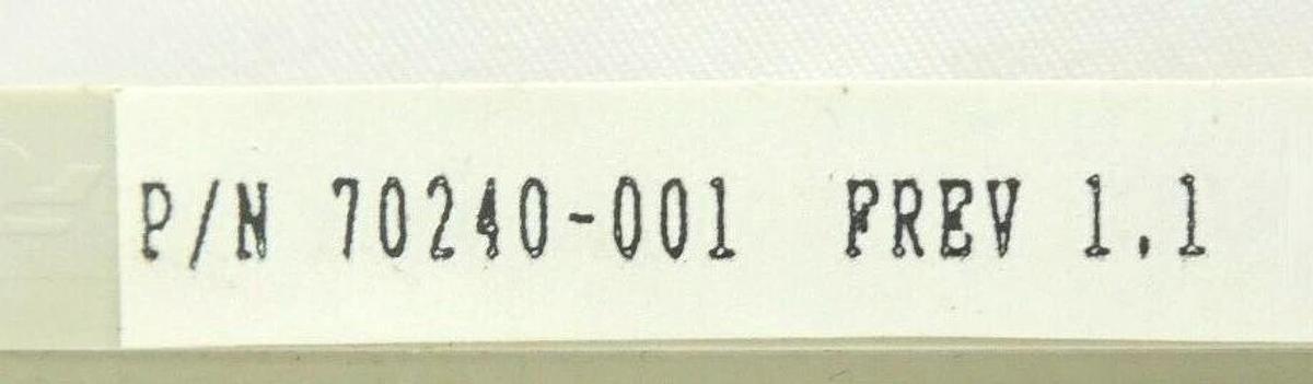 Used Xycom 70240-001 Digital I/O VME PCB Card XVME-240 Rev. 1.1 Working Surplus