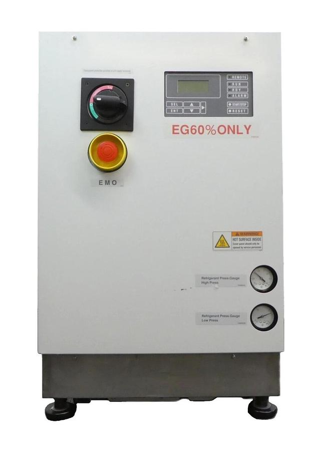 Used SMC INR-496-001C Recirculating Thermo Chiller EG60% ONLY Tested Working
