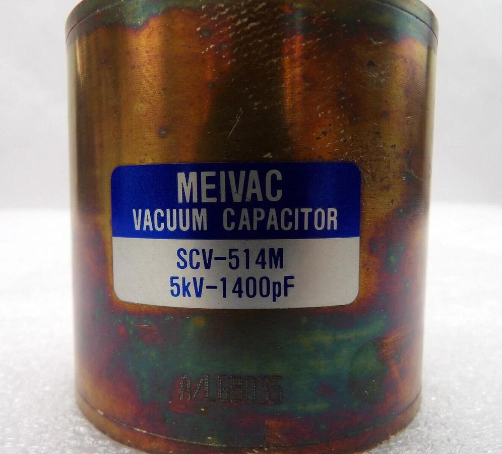 Used Meivac SCV-514M Vacuum Variable Capacitor Reseller Lot of 4 Working Surplus