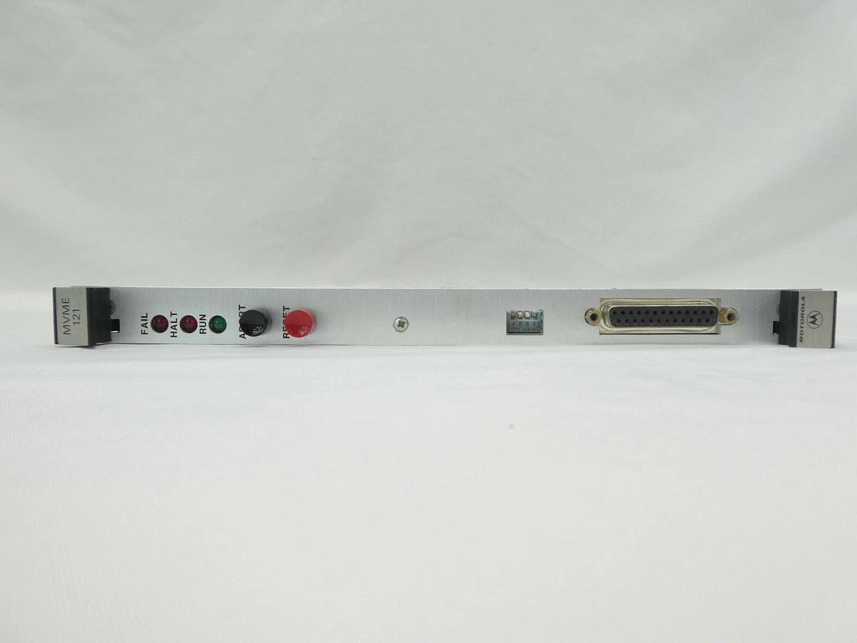 Used Motorola 01-W3293B 02 VME PCB Card MVME 121 Rev. R Working Surplus