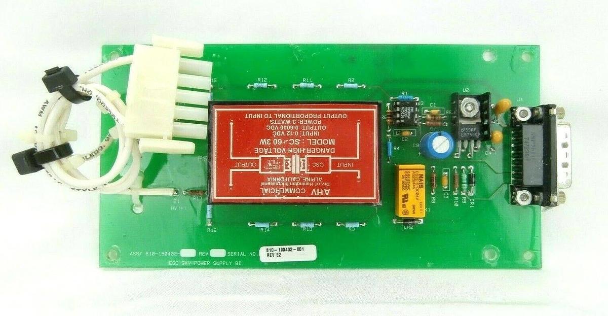 Used Lam Research 810-190402-001 ESC 5kV Power Supply Board PCB Continuum Spare