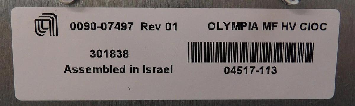 Used AMAT Applied Materials 0090-07497 Olympia MF HV CIOC Module Working