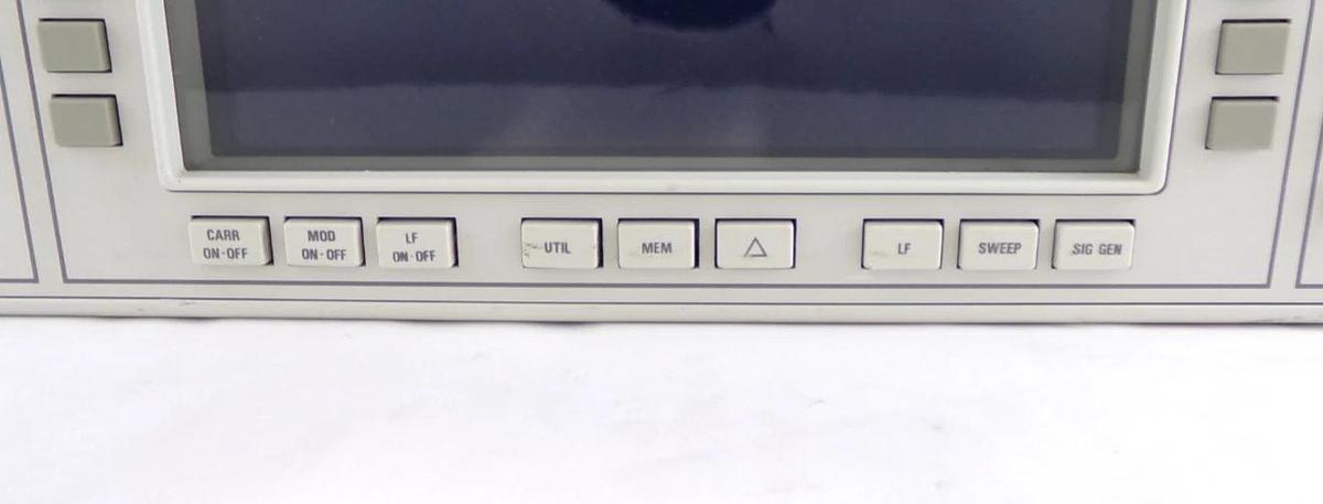 Used IFR 2040 10khz-1.35Ghz Low Noise Signal Generator 9.15 Opt. 2 Dented As-Is Spare