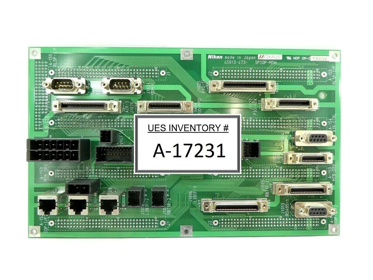 Used Nikon 4S013-473 SPIOP-MTH Board PCB NSR-S307E DUV System Working