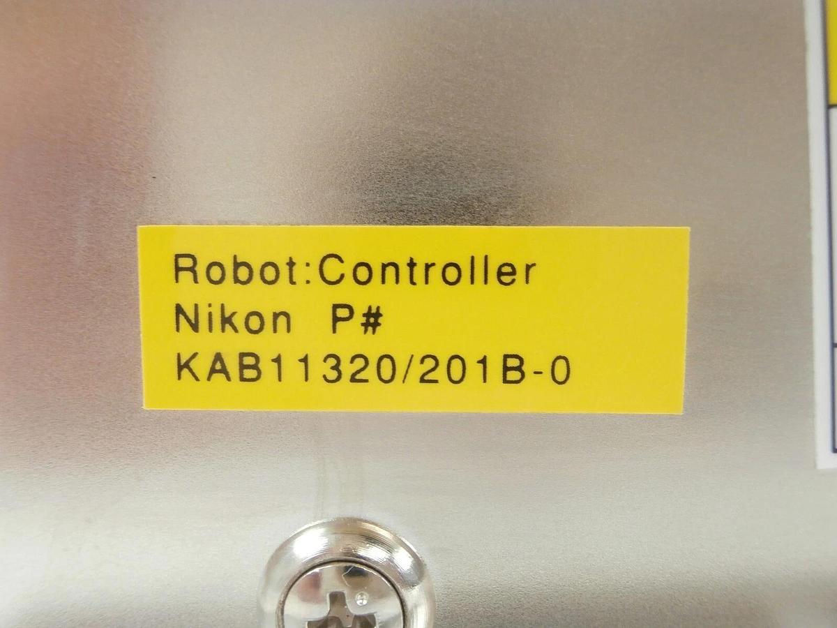 Used Yaskawa XU-CM2500 Robot Controller Nikon KAB11320/201B-0 OPTISTATION 7 Working