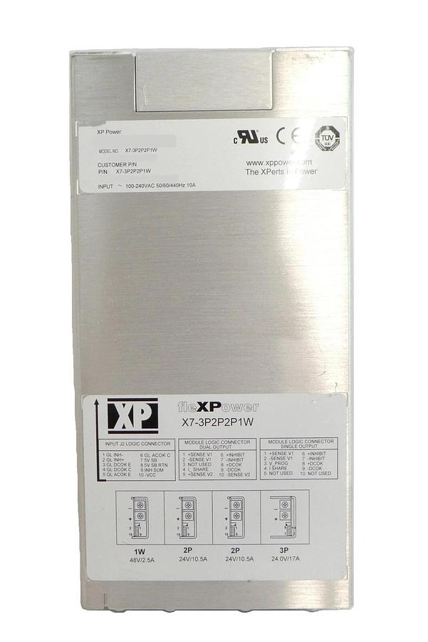 Used XP Power X7-3P2P2P1W Power Supply Assembly fleXPower Series Working Surplus
