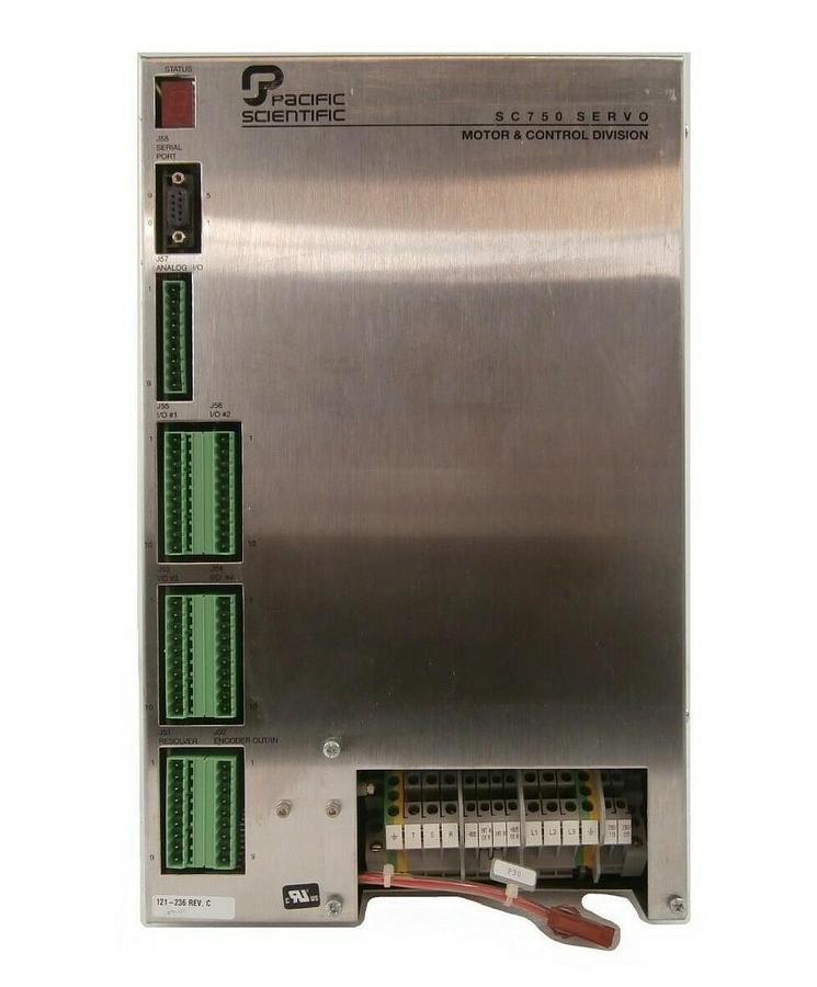 Used Pacific Scientific 121-236 Servo Controller SC755A040-08 SC750 Working Surplus