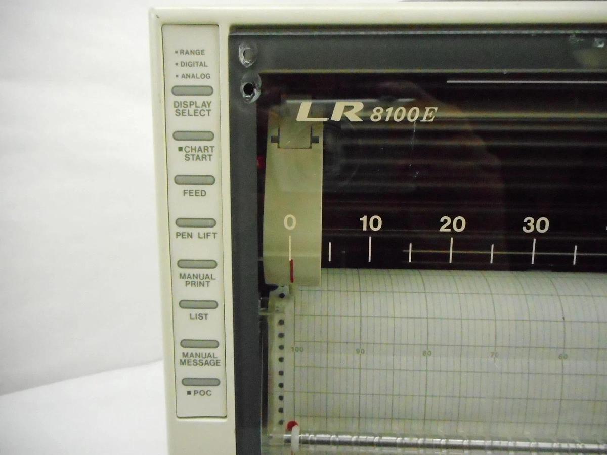 Used Yokogawa 370186-B-0/RS232C Data Acquisition Multiple Pen Recorder LR-8100E Spare