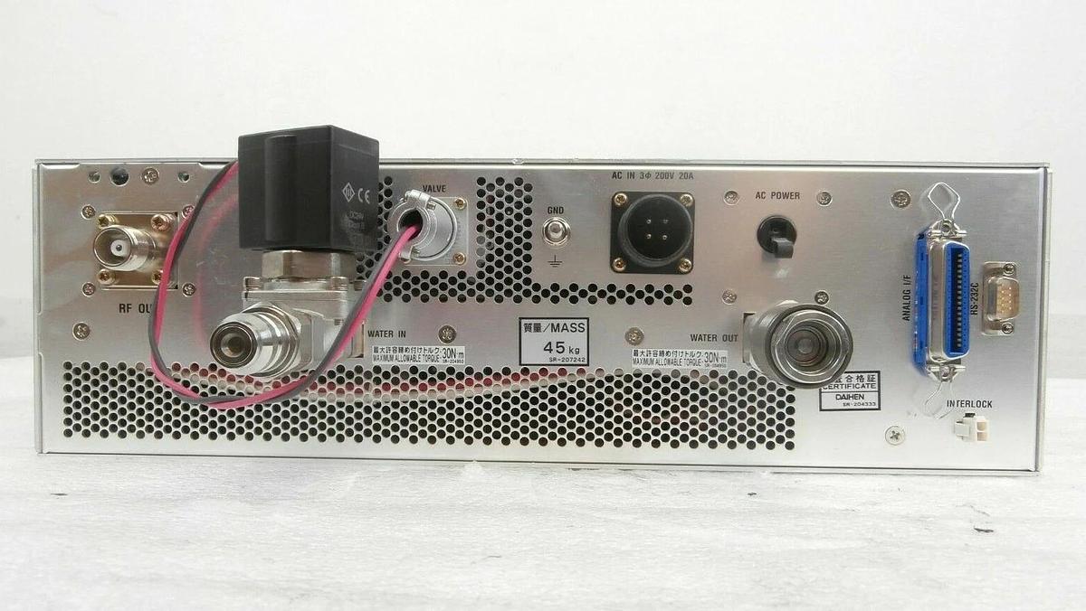Used Daihen RGA-20C-V RF Power Generator TEL Tokyo Electron 3Z39-000002-V1 Working