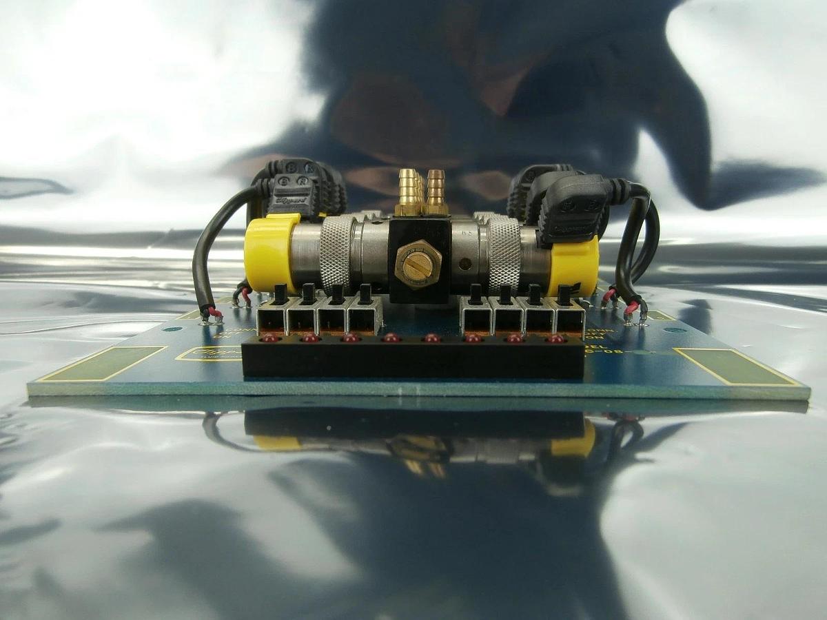 Used Clippard Instrument Laboratory EMC-08 8-Port Pneumatic Control Board PCB Used