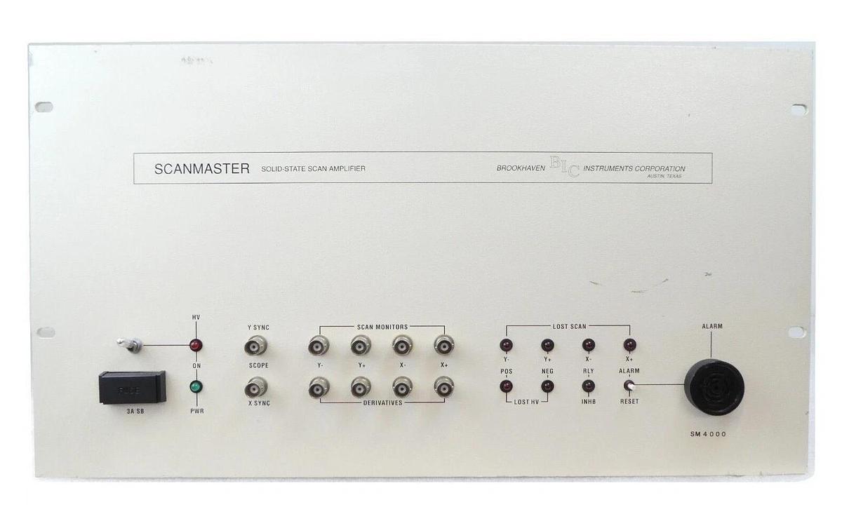 Used Brookhaven 25620094 Solid-State Scan Amplifier SCANMASTER SM4000 Varian Surplus
