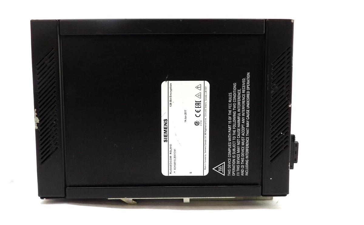 Used Siemens 6GK64910LB001CN1 6-Port Ethernet Switch RSL910 Working Surplus