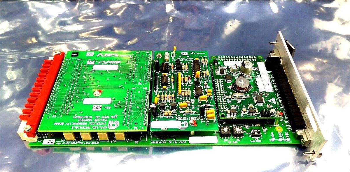 Used AMAT Applied Materials 0100-20458 Interlock Personality PCB 0090-00459 Working