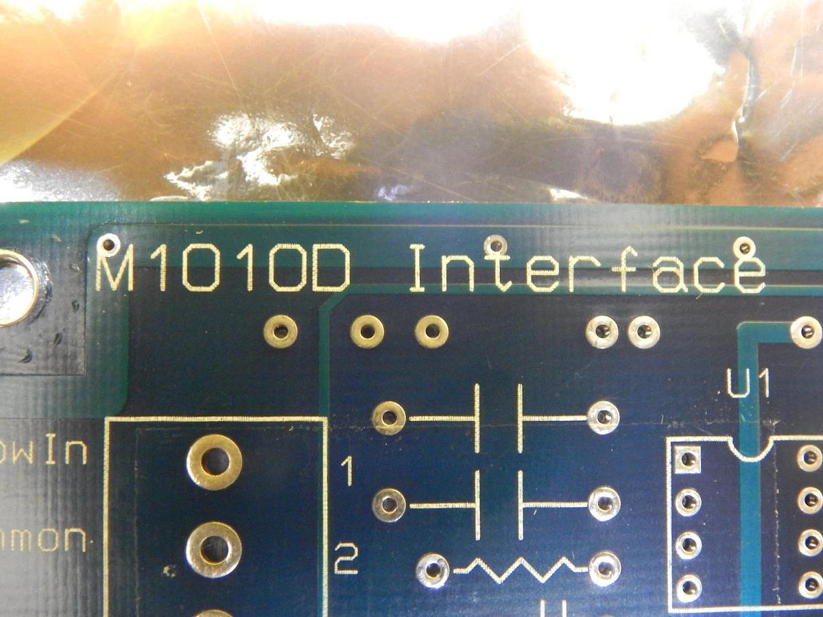 Used Mydax M1010D Flowmeter Interface Board PCB Chiller 1M9W-T Used Working
