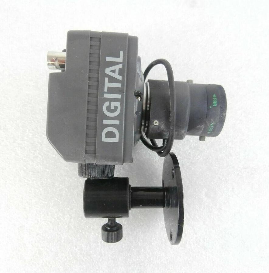 Used Watec LCL-903K CCD Camera Set w/Lens Mount and Power Supply DPS-12DC-9 Working