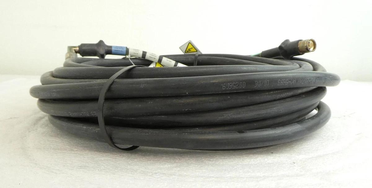 Used AMAT Applied Materials 0190-04657 RF Coaxial Cable Endura 15m 49 Foot Working