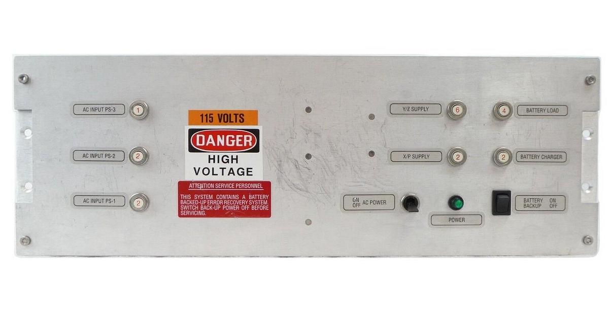 Used PRI Automation 48VDC Power Supply 7700 Automated Reticle Management System As-Is