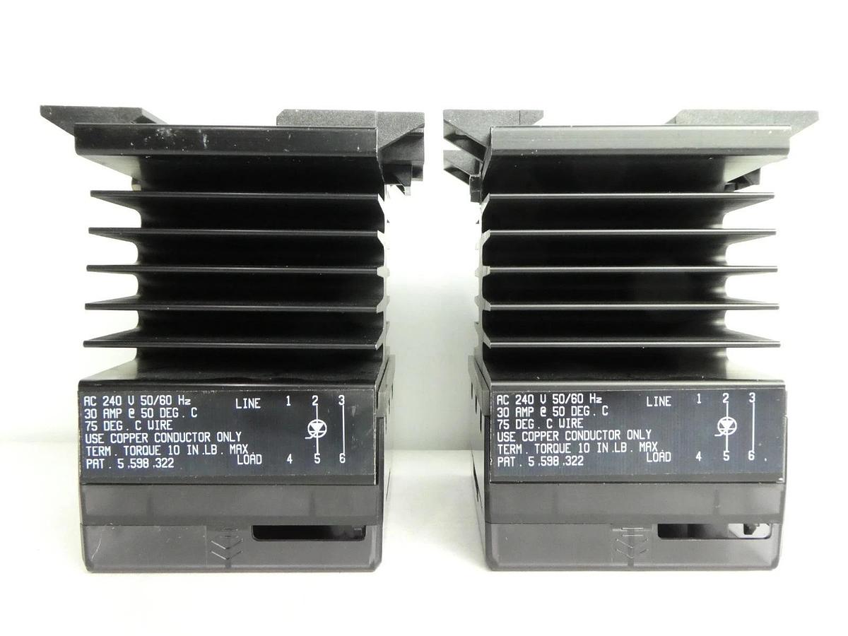 Used Watlow DIN-a-mite Power Controller DC1C-5024-C0S0 DB1C-3024-C000 Lot of 3 Used