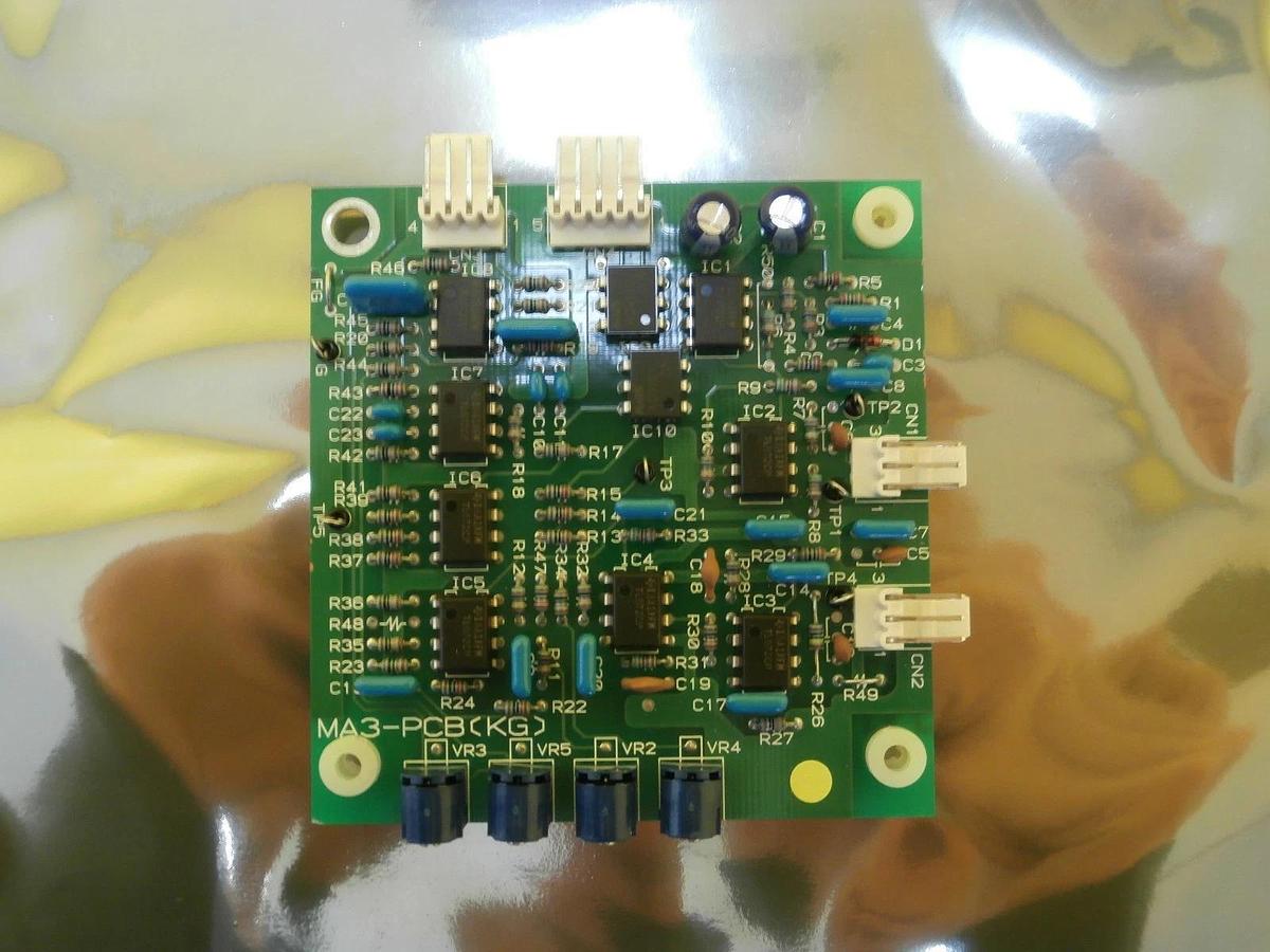 Used Kondoh Kohsya MA3-PCB(KG) Adjustable Amplifier Interface Board PCB Used Working