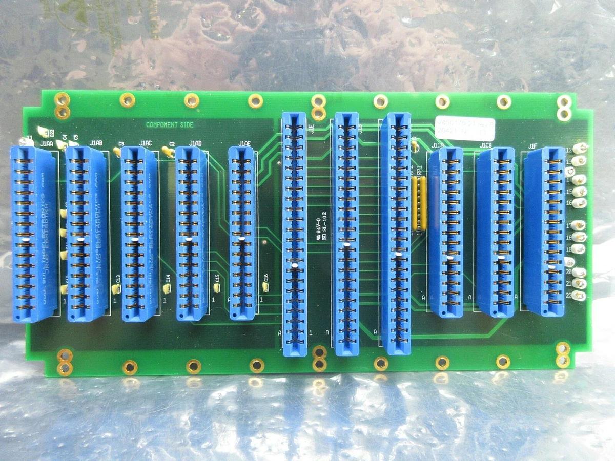 Used ASM Advanced Semiconductor Materials 2850176-21 Backplane Board PCB Used Working
