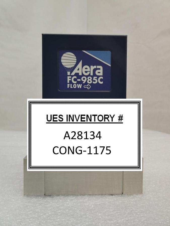 Used Aera TC FC-985CT-BF Mass Flow Controller MFC FC-985C 150 SCCM CF4 Used Working