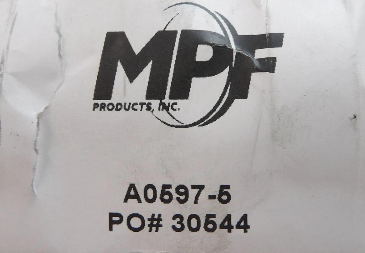 Used MPF Products A0597-5-QF Ceramic Break 60KV Isolation QF/KF Flange Lot of 3 New