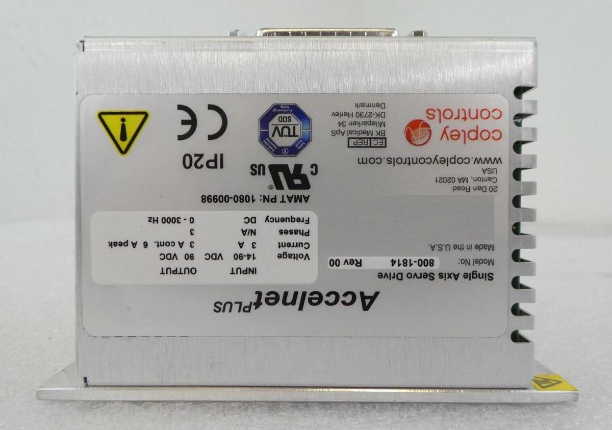 Copley Controls 800-1814 Single Axis Servo Drive Accelnet Plus New Surplus
