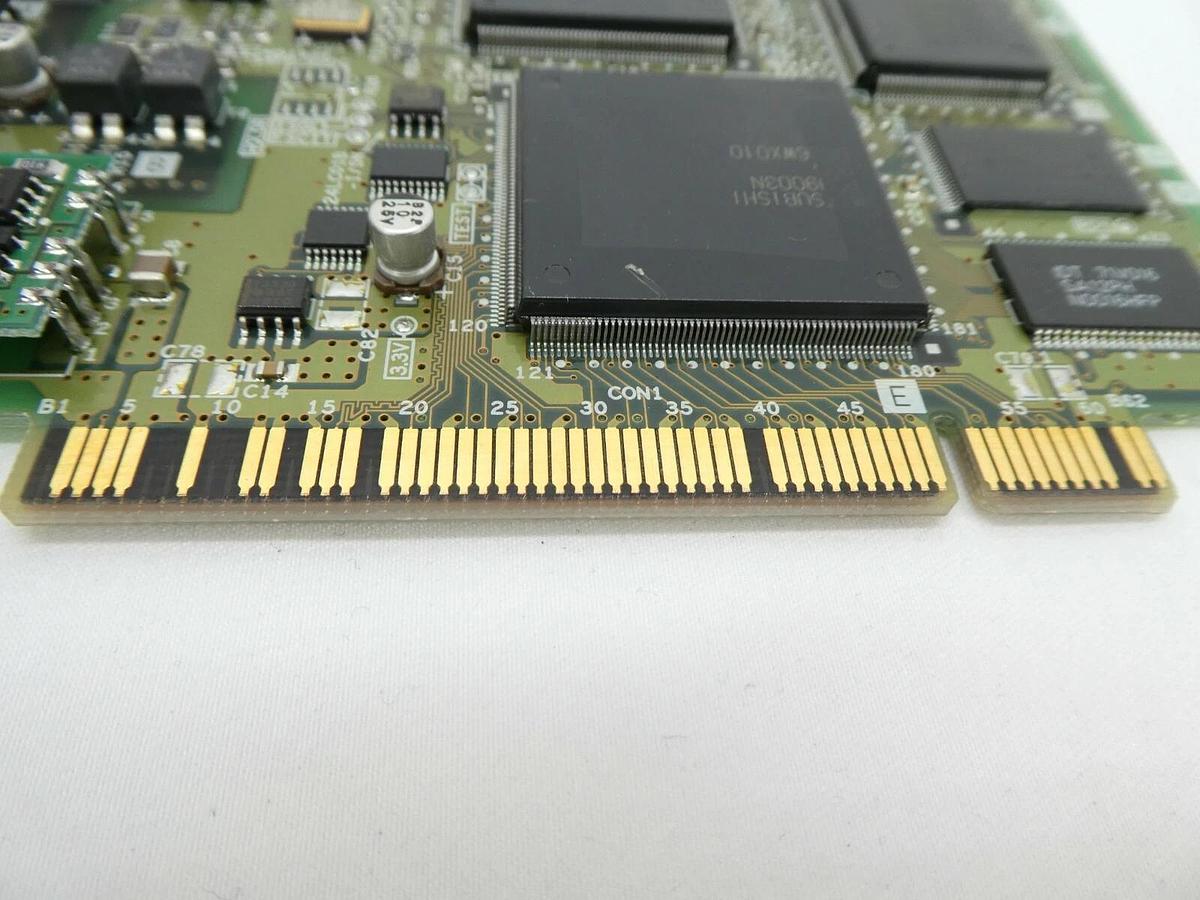 Used Mitsubishi Q80BD-J71BR11 PLC Interface Board PCB Card MELSECNET/H Working Spare