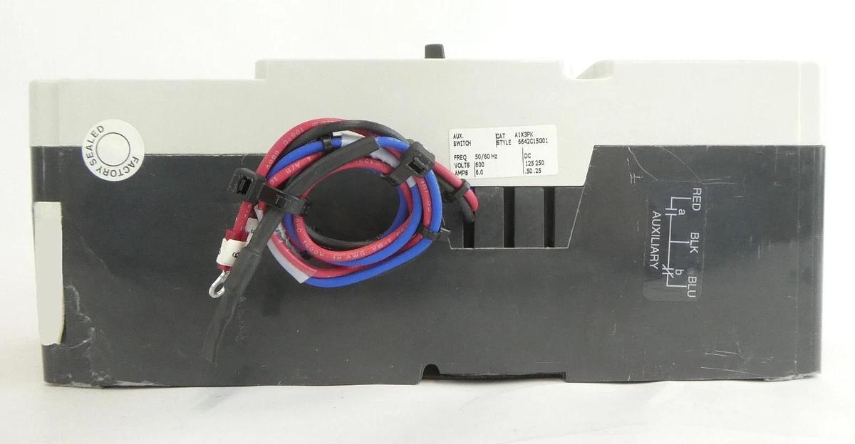 Used Eaton KD3400F 3 Pole Industrial Circuit Breaker Assembly KD 35k Working Surplus