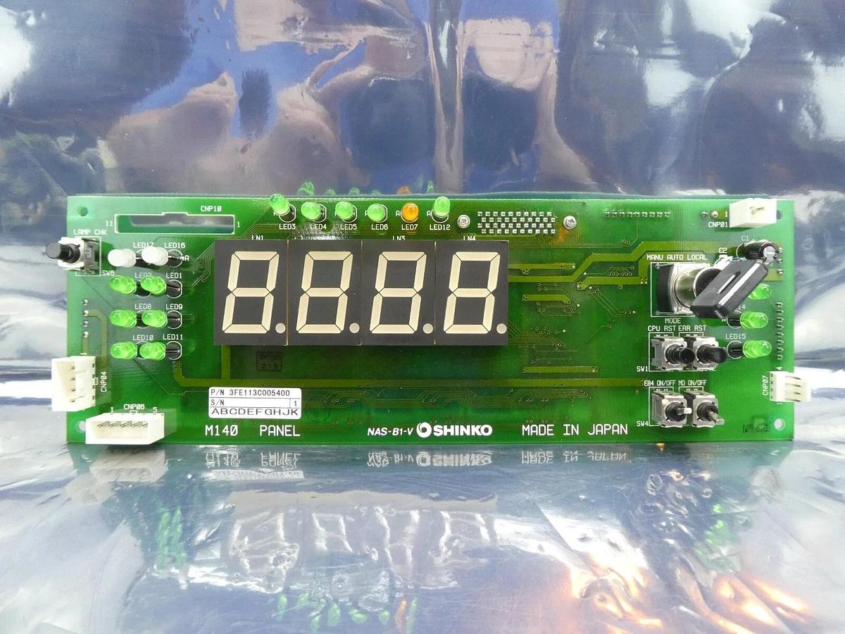Used Shinko Electric 3FE113C005400 PCB M140 PANEL Reseller Lot of 4 Working Surplus