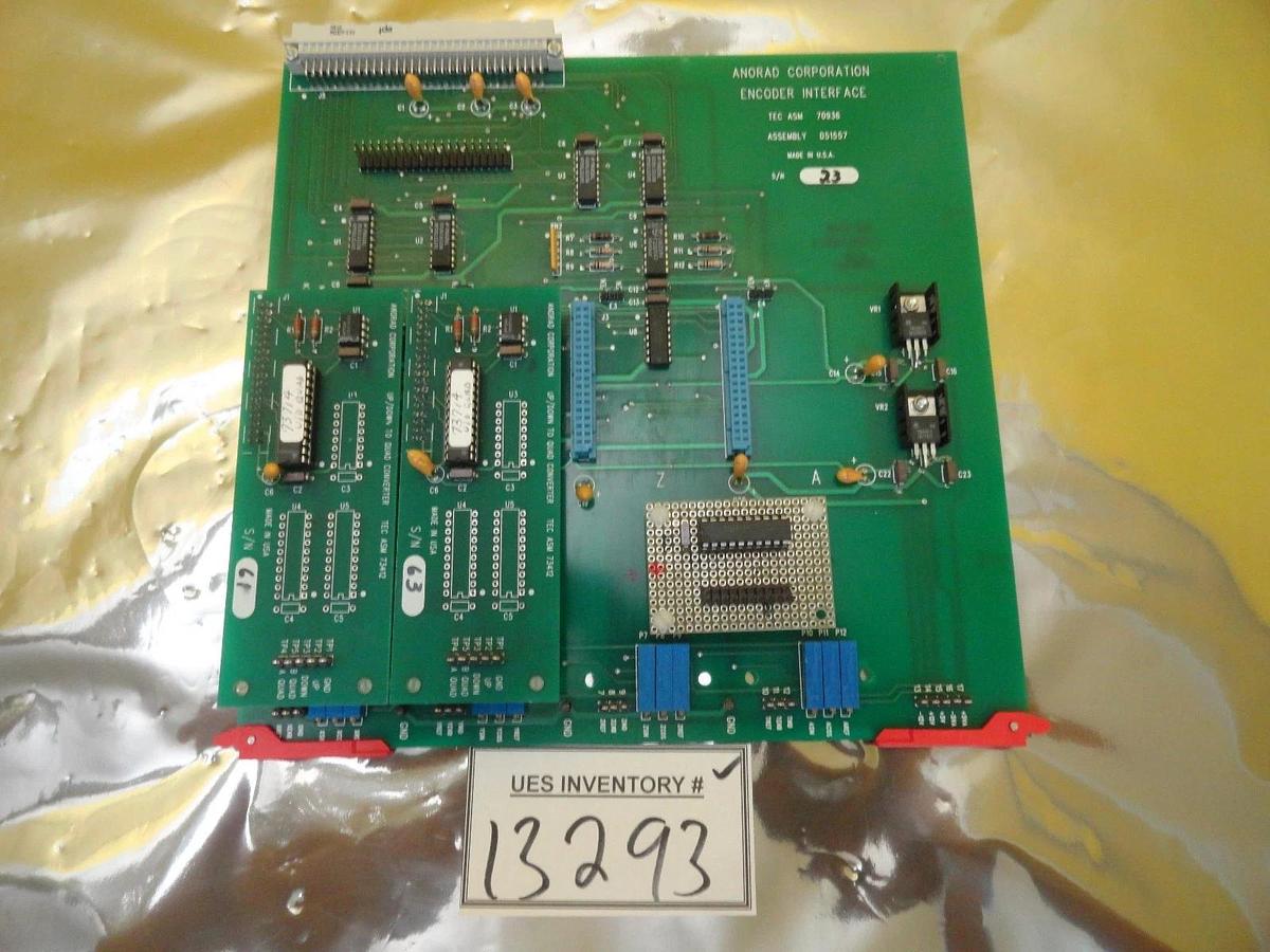 Used Anorad 70936 Encoder Interface PCB Board AMAT Orbot WF 736 DUO Used