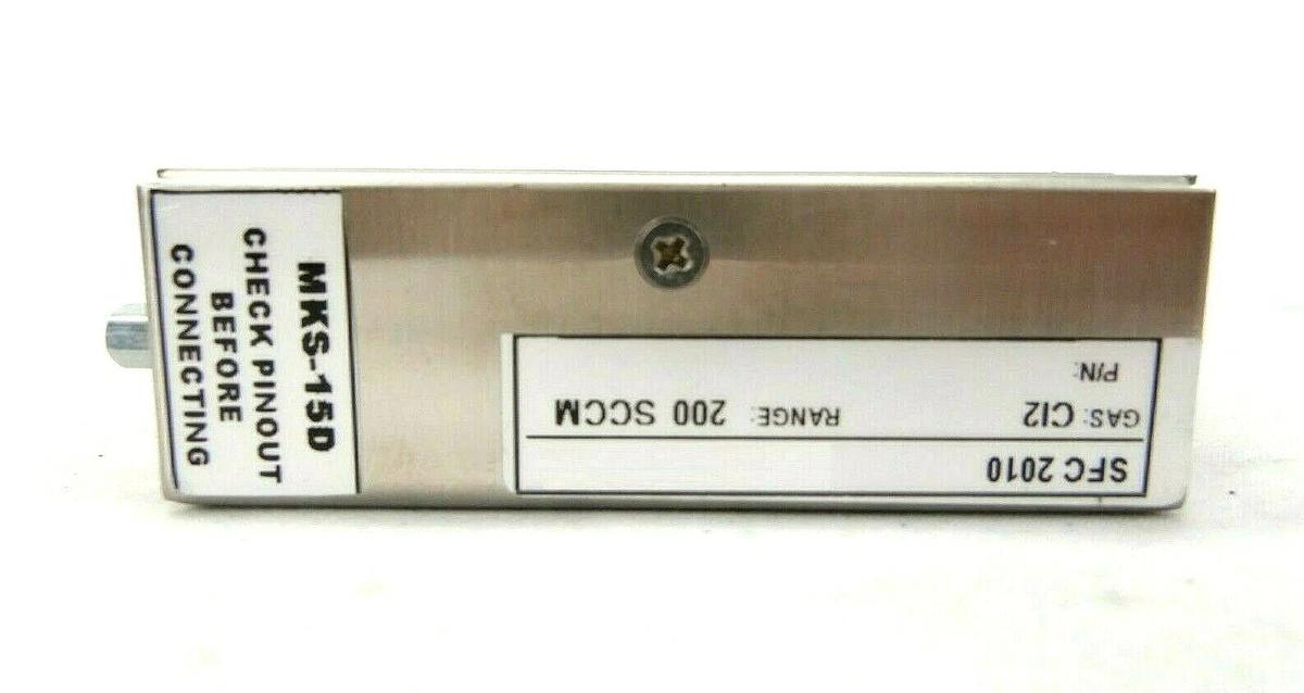 Used Perkin-Elmer SFC 2010 Mass Flow Controller MFC DNA 200 SCCM Cl2 Working Spare