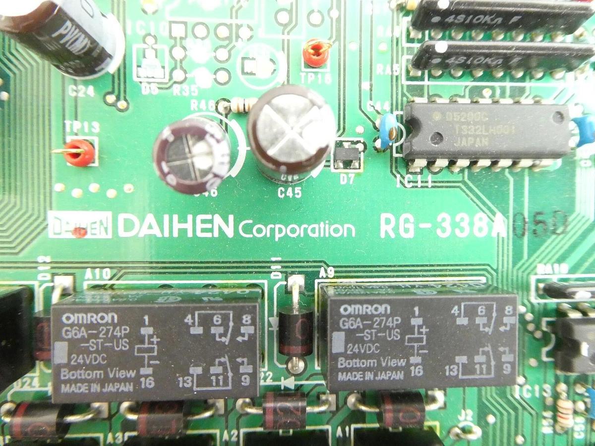 Used Daihen RG-338A RF Power Generator Interface PCB RGA-10D-V Working Surplus