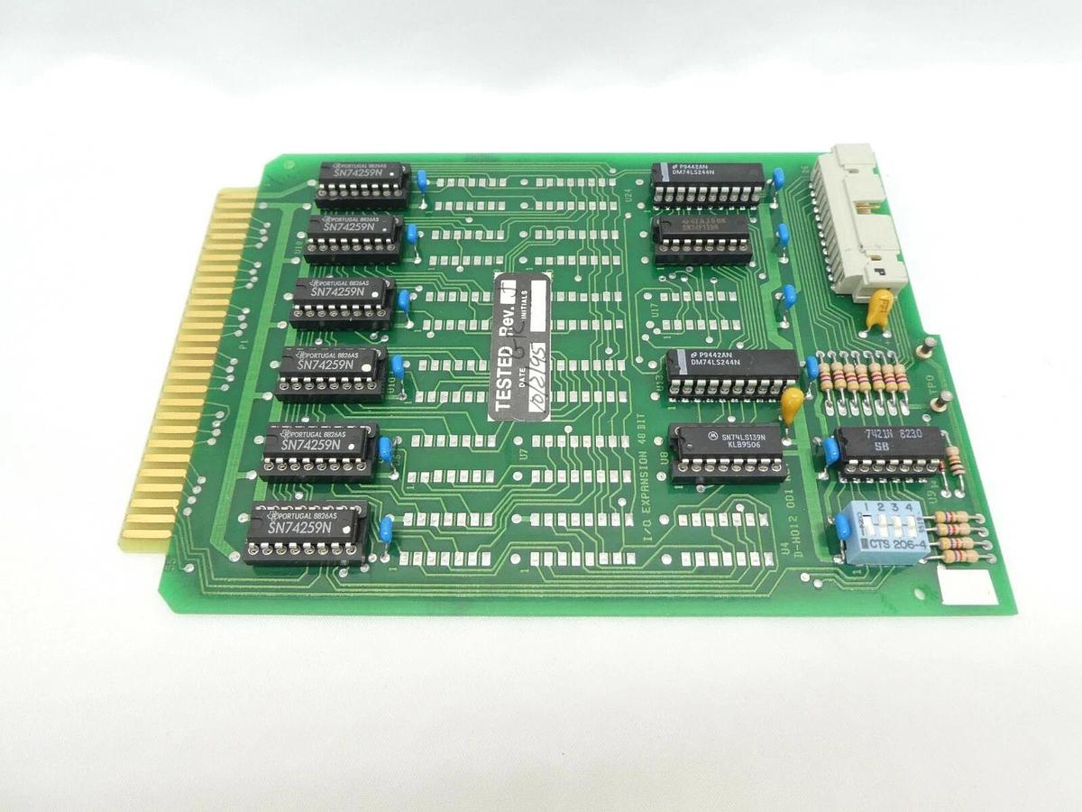 Used Varian Semiconductor VSEA D-H012 001 I/O Expansion PCB Card D-H0124001 Working