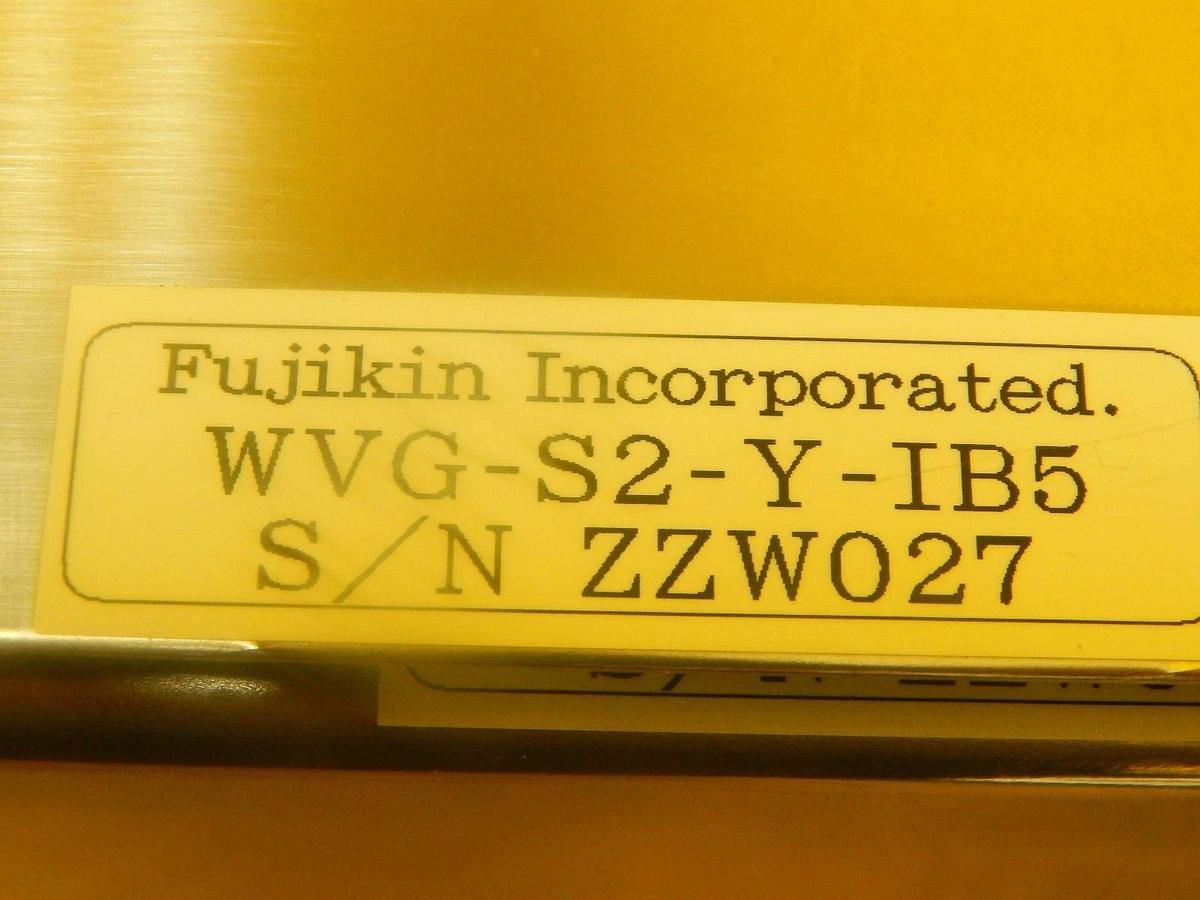 Used Fujikin Incorporated WVG-S2-Y-I35 Water Vapor Generator Used Working