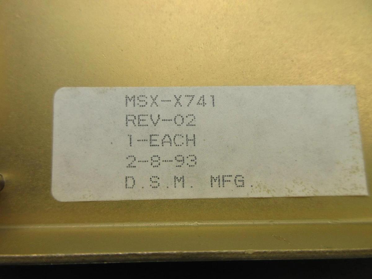 Used ETO Ehrhorn Technological Operations ABX-X247 Display PCB MSX-X741 Used Working