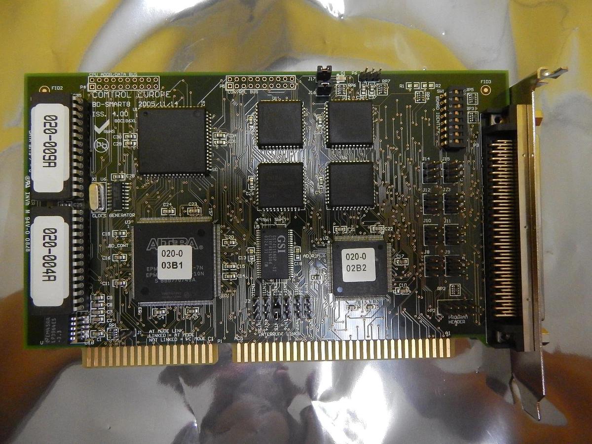 Used Comtrol Europe 59750-1 Hostess 2000 BD-SMART8 Smart 8-100 PCB Card Used Working