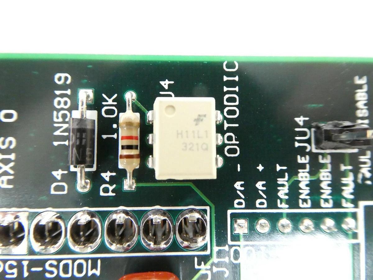 Used August Technology 200749 Inspection System Servo Amp I/O PCB 300581 Working