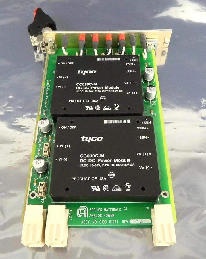 Used AMAT Applied Materials 0190-01971 Analog Power Supply Working Surplus