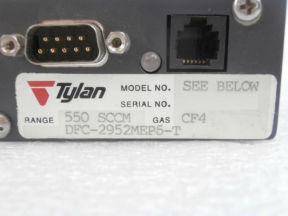 Used Tylan DFC-2952MEP5-T Mass Flow Controller MFC 550 SCCM CF4 Working Surplus