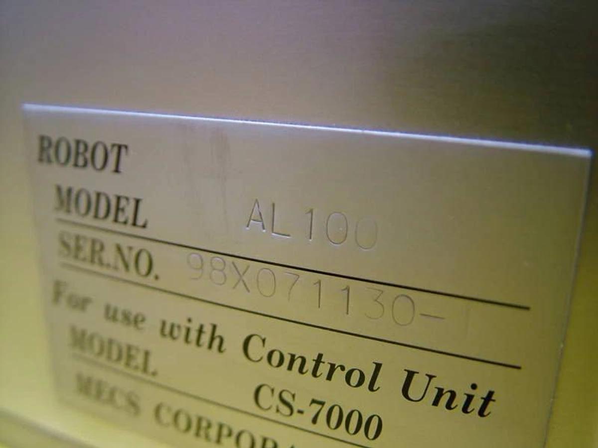 Used MECS Corporation AL100 Wafer Prealigner CS-7000 Spare Surplus