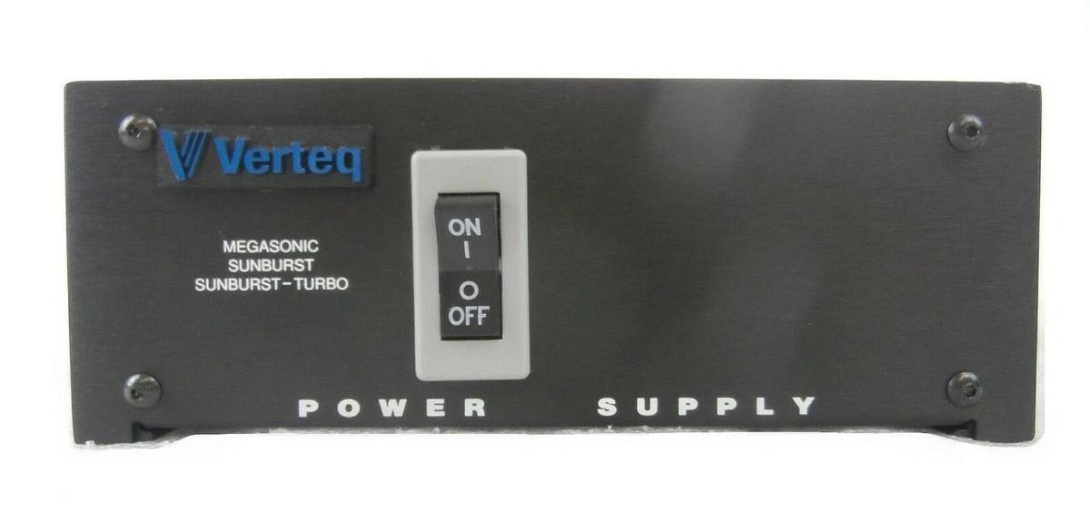 Used Verteq Process Systems Megasonic Sunburst-Turbo Power Supply Working Surplus
