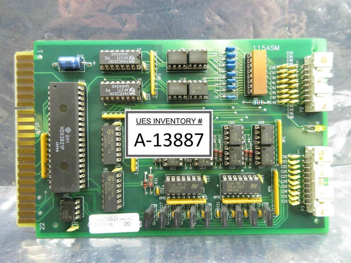 Used ASM Advanced Semiconductor Materials 2856735-21 Processor PCB Card 115ASM Used