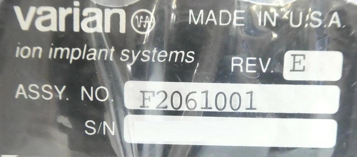 Varian Semiconductor Equipment F2061001 Gas Leak Motor Drive Assembly Rev. E New